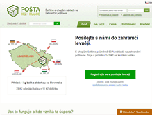 Tablet Screenshot of postabezhranic.cz